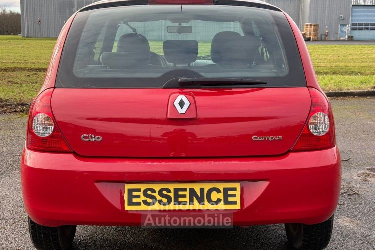 Renault Clio II Campus - 1.2i 8V 60ch (4 cv) BVM5 Rouge 3 Portes Clim 2011 - <small></small> 4.500 € <small>TTC</small> - #4