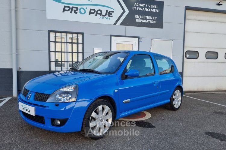 Renault Clio II RS PHASE 3 2.0 182 CV / BLEU DYNAMO / REGULATEUR / DISTRI2025 / 2004 / 82 000 KM - <small></small> 17.990 € <small>TTC</small> - #1