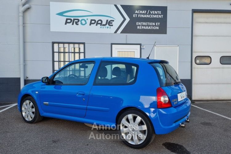 Renault Clio II RS PHASE 3 2.0 182 CV / BLEU DYNAMO / REGULATEUR / DISTRI2025 / 2004 / 82 000 KM - <small></small> 17.990 € <small>TTC</small> - #4