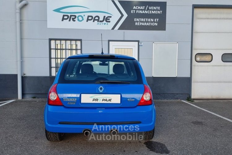 Renault Clio II RS PHASE 3 2.0 182 CV / BLEU DYNAMO / REGULATEUR / DISTRI2025 / 2004 / 82 000 KM - <small></small> 17.990 € <small>TTC</small> - #6