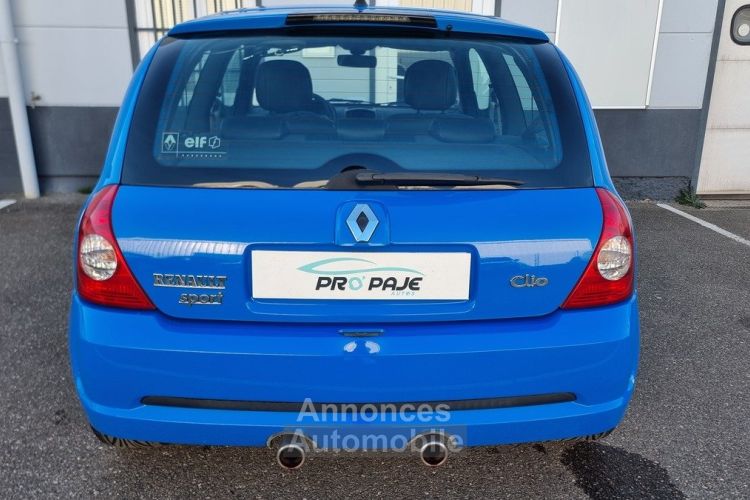 Renault Clio II RS PHASE 3 2.0 182 CV / BLEU DYNAMO / REGULATEUR / DISTRI2025 / 2004 / 82 000 KM - <small></small> 17.990 € <small>TTC</small> - #19