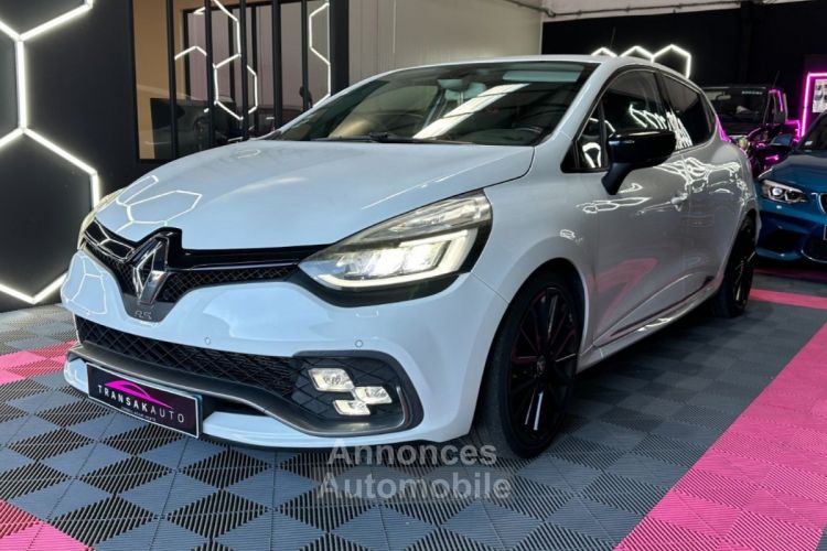 Renault Clio IV 1.6 Turbo 220 EDC RS Trophy BLANCHE BOSE CAMERA - <small></small> 24.990 € <small>TTC</small> - #2