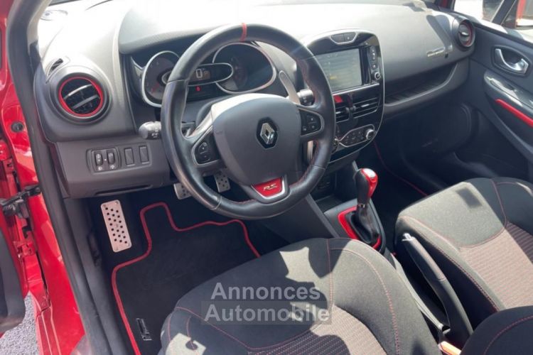 Renault Clio RS 1.6 200 CH EDC ENTRETIEN EXCLUSIF CHASSIS CUP CAMERA DE RECUL MONITOR - <small></small> 17.490 € <small>TTC</small> - #10