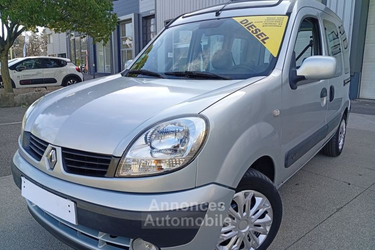 Renault Kangoo dci 70cv crit air 3 ct ok clim USB auxiliaire toit panoramique ouvrant 1ere main garantie 12 mois 5990 - <small></small> 5.990 € <small>TTC</small> - #1