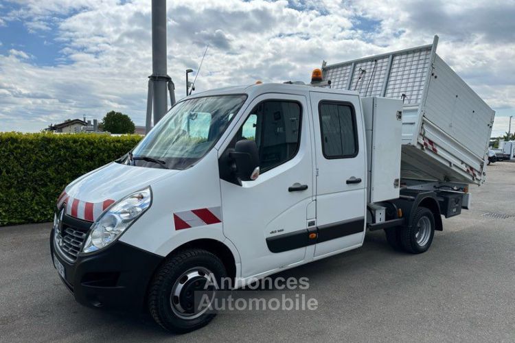 Renault Master 21990 ht benne double cabine coffre réhausses paysagiste - <small></small> 26.388 € <small>TTC</small> - #1