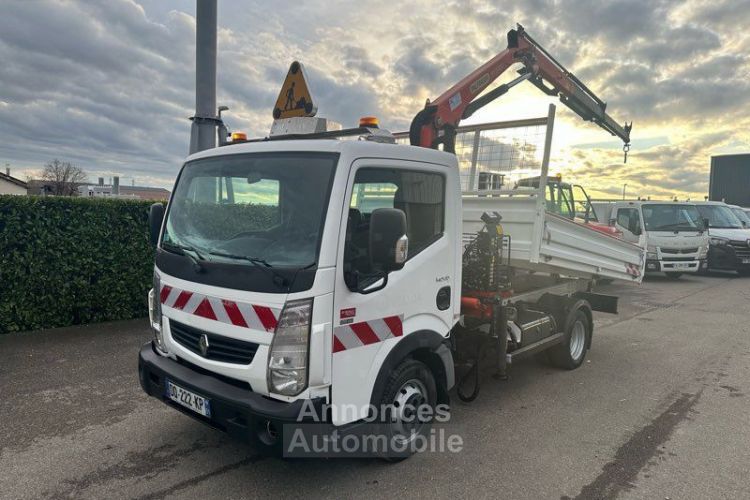 Renault Maxity 120cv benne grue palfinger - <small></small> 39.588 € <small>TTC</small> - #2