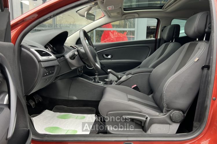 Renault Megane 3 III COUPE 1.4 TCE 130 Cv 1ERE MAIN TOIT PANO BLUETOOTH CRIT AIR 1 - GARANTIE 1 AN - <small></small> 9.970 € <small>TTC</small> - #10