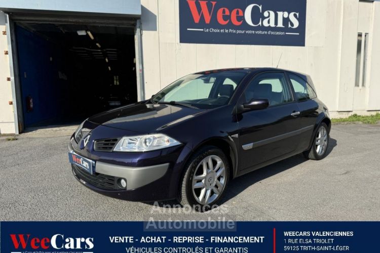 Renault Megane Coupé 1.5 dCi 100cv Exception - Kilométrage Certifié - Garantie 12 mois - <small></small> 4.990 € <small>TTC</small> - #1