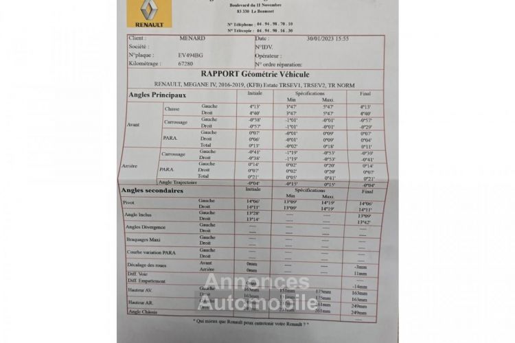 Renault Megane GT ESTATE BREAK 1.6 TURBO 205 EDC 4CONTROL / BOITE AUTO NEUVE - <small></small> 16.490 € <small>TTC</small> - #78