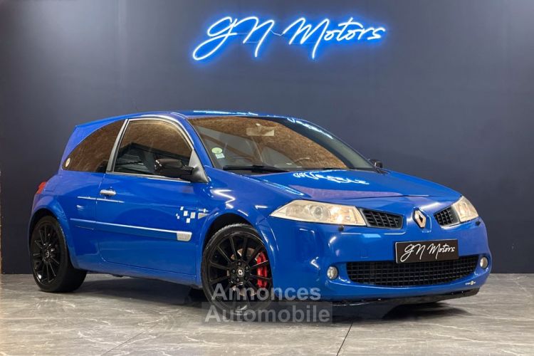 Renault Megane II (2) 2.0 T 225 RS F1 TEAM 3P 2 NUMEROTEE Peinture métallisée bleue Alpin Garantie 06 MOIS - - <small></small> 13.490 € <small>TTC</small> - #1