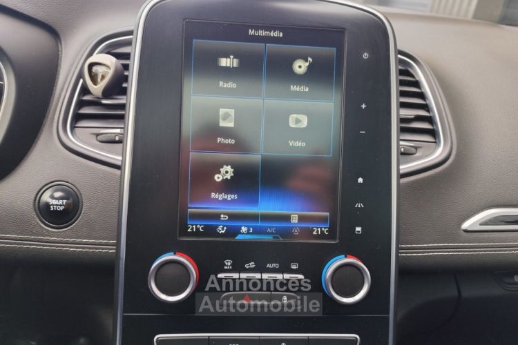 Renault Scenic iv tce 140 energy intens toit panoramique carplay camera de recul regulateur adaptatif - <small></small> 14.890 € <small>TTC</small> - #13