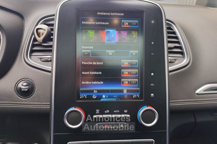 Renault Scenic iv tce 140 energy intens toit panoramique carplay camera de recul regulateur adaptatif - <small></small> 14.890 € <small>TTC</small> - #14