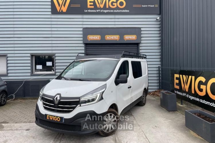 Renault Trafic 6 PLACES L2H1 120ch 2.0 DCI CABINE APPROFONDIE GALERIES DE TOIT + ECHELLE - <small></small> 24.990 € <small>TTC</small> - #1