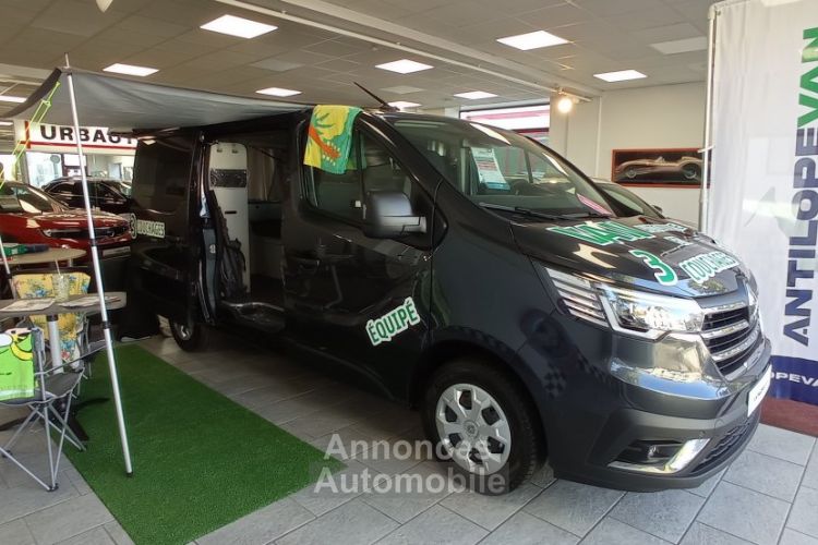 Renault Trafic ANTILOPE VAN FLEX 3 PH. 3 L1H1 GRAND CONFORT 2800 BLUE DCI 130 VAN AMENAGE 3 PL - <small></small> 46.950 € <small></small> - #1