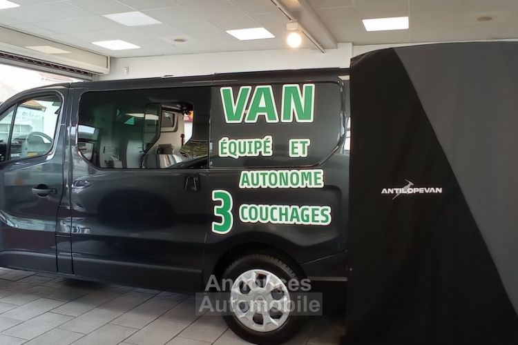 Renault Trafic ANTILOPE VAN FLEX 3 PH. 3 L1H1 GRAND CONFORT 2800 BLUE DCI 130 VAN AMENAGE 3 PL - <small></small> 46.950 € <small></small> - #2