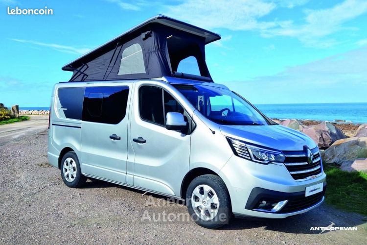 Renault Trafic ANTILOPE VAN FLEX PLUS PH. 3 L1H1 GRAND CONFORT 2800 BLUE DCI 130 DE 2 A 4 PLACES ... - <small></small> 53.450 € <small>TTC</small> - #1