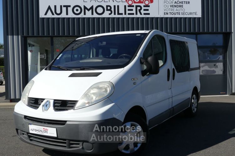 Renault Trafic CABINE APPROFONDIE 6 PLACES Phase 2 L1H1 1200kg 2.0 dCi 16V FAP 115 cv - <small></small> 12.990 € <small>TTC</small> - #1