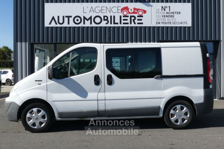 Renault Trafic CABINE APPROFONDIE 6 PLACES Phase 2 L1H1 1200kg 2.0 dCi 16V FAP 115 cv - <small></small> 12.990 € <small>TTC</small> - #2