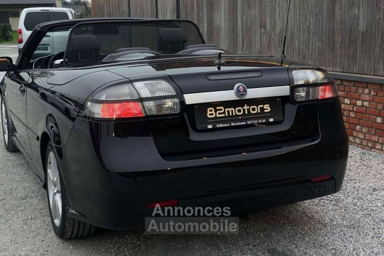 Saab 9-3 cabrio / vector / 1.9TTiD / leder / automaat / trekhaak - <small></small> 8.950 € <small>TTC</small> - #8