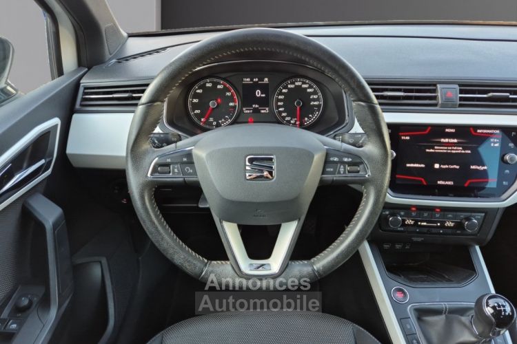 Seat Arona 1.0 EcoTSI 115 ch BVM6 Xcellence / CARPLAY / CAMERA RECUL / RECHARGE INDUCTION / GARANTIE 12 MOIS - <small></small> 12.490 € <small>TTC</small> - #14