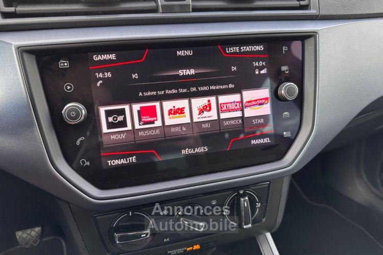 Seat Arona 1.6 TDI 95 ch Start/Stop BVM5 Style VIRTUAL + CARPLAY - <small></small> 12.490 € <small>TTC</small> - #39