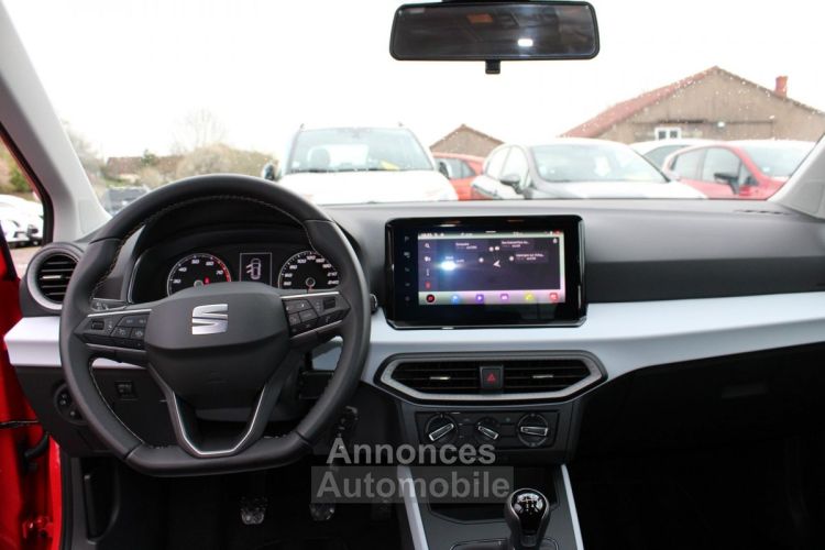 Seat Arona II TSI 90 CV STYLE ESSENCE+GNV GAZ GPS 3D FULL LED JA 16 RADAR BLUETOOTH RÉGULATEUR - <small></small> 17.990 € <small>TTC</small> - #10