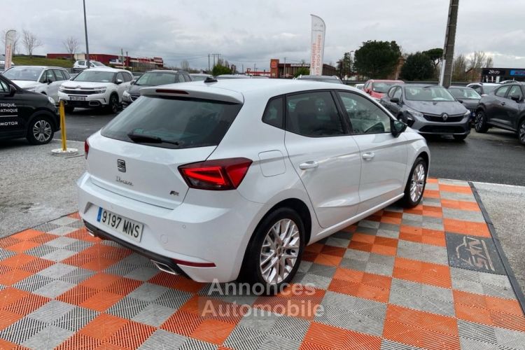 Seat Ibiza 1.0 TSI 110 BV6 FR GPS Caméra Cockpit - <small></small> 18.950 € <small>TTC</small> - #5