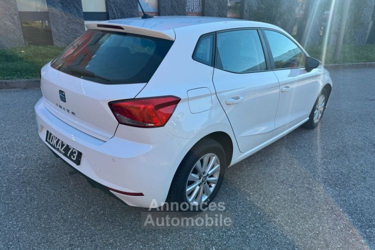 Seat Ibiza 1.0 TSI STYLE 95CH BUSINESS CARPLAY ANDROID GPS RADAR DE RECUL SUIVIE +4 PNEUS NEIGE - <small></small> 12.520 € <small>TTC</small> - #5