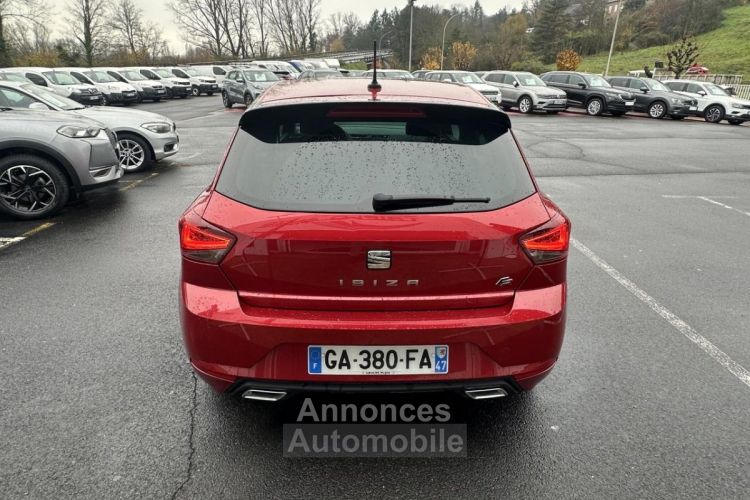 Seat Ibiza 1.5 16V ACT TSI - 150 - BV DSG 7  FR Xclusive + Gps + Camera Ar + Attelage - <small></small> 19.990 € <small>TTC</small> - #6