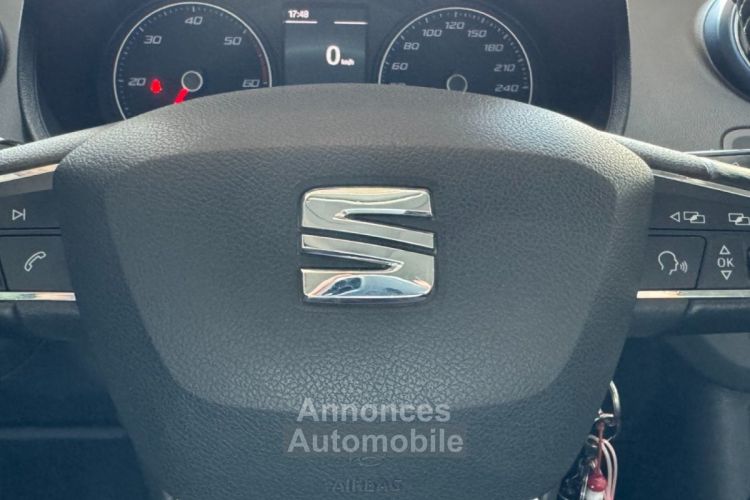Seat Ibiza connect 1.4 tdi 90 ch feux led carplay - <small></small> 6.990 € <small>TTC</small> - #11