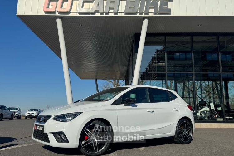 Seat Ibiza FR 1.0 TSI 116CH Garantie 6 ans Sièges alcantara chauffants Apple Carplay Android Auto Caméra de recul Feux LED 18p 349-mois - <small></small> 18.990 € <small>TTC</small> - #1