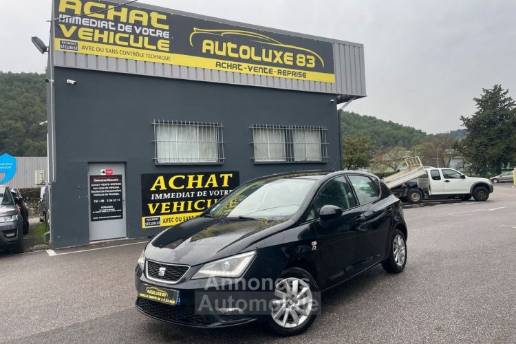 Seat Ibiza i tech 1.6 tdi 90 cv garantie - <small></small> 8.990 € <small>TTC</small> - #1