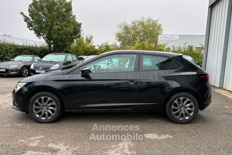 Seat Leon 1.6 TDI 110ch Style - SGES CUIR/ALCAN - RDR AV/ARR - GARANTIE 3 MOIS - <small></small> 11.990 € <small>TTC</small> - #2