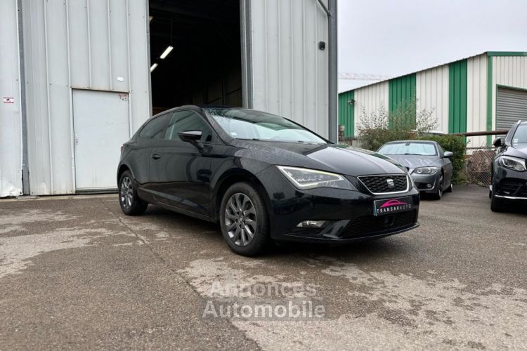 Seat Leon 1.6 TDI 110ch Style - SGES CUIR/ALCAN - RDR AV/ARR - GARANTIE 3 MOIS - <small></small> 11.990 € <small>TTC</small> - #7