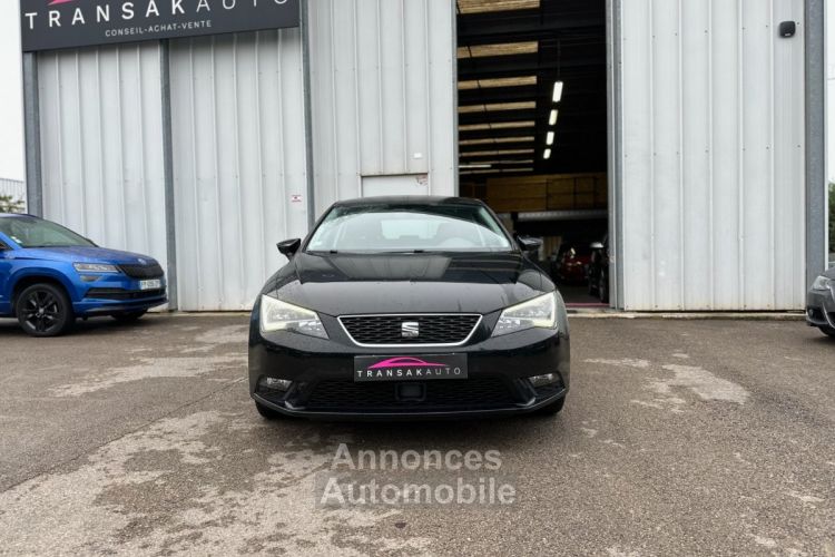 Seat Leon 1.6 TDI 110ch Style - SGES CUIR/ALCAN - RDR AV/ARR - GARANTIE 3 MOIS - <small></small> 11.990 € <small>TTC</small> - #8