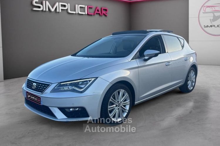 Seat Leon 2.0 TDI 150 DSG6 Xcellence *GARANTIE 12 MOIS* TOIT OUVRANT / CAMERA / BOITE AUTO / CHARGEUR INDUC - <small></small> 15.990 € <small>TTC</small> - #4