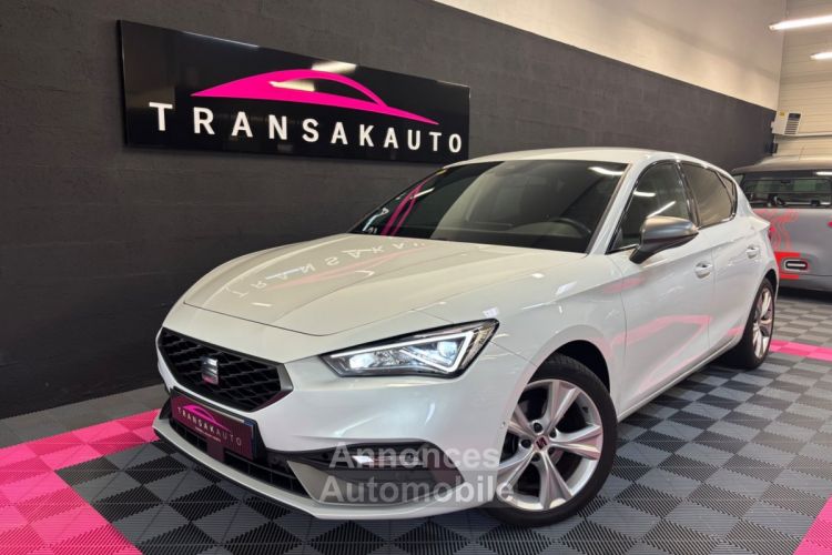 Seat Leon 2.0 TDI 150 DSG7 FR - Entretien Complet - Apple CarPlay- Park Assist - <small></small> 21.990 € <small>TTC</small> - #1