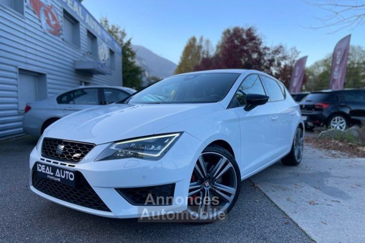 Seat Leon 2.0 TSI 280ch CUPRA Sound Echap Sport Full LED Cuir JA 19 - <small></small> 21.990 € <small>TTC</small> - #2