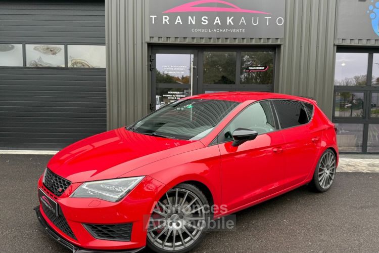 Seat Leon cupra 2.0 tsi 290 ch avec ciel de toit etoile jante oz regulateur carplay - <small></small> 18.990 € <small>TTC</small> - #1