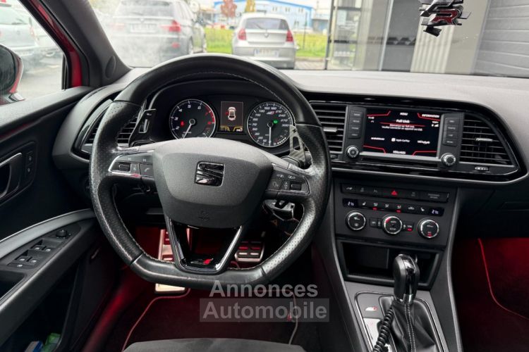 Seat Leon cupra 2.0 tsi 290 ch avec ciel de toit etoile jante oz regulateur carplay - <small></small> 18.990 € <small>TTC</small> - #10