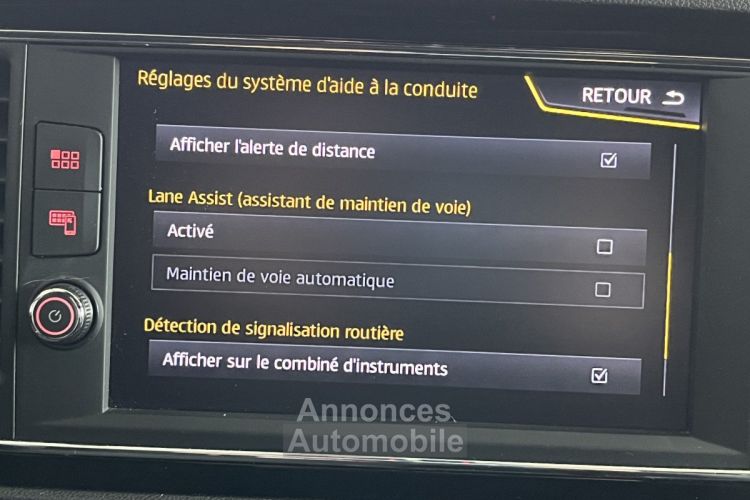 Seat Leon CUPRA 2,0 TSI 300 DSG6 TOIT PANORAMIQUE GPS CAMERA ACC DCC APPLE CARPLAY HIFI BEATS KEYLESS FUL - <small></small> 27.990 € <small>TTC</small> - #13