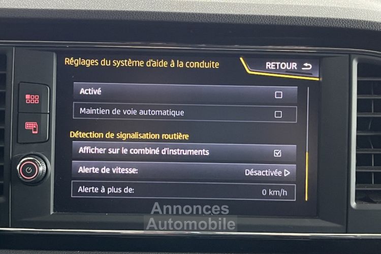 Seat Leon CUPRA 2,0 TSI 300 DSG6 TOIT PANORAMIQUE GPS CAMERA ACC DCC APPLE CARPLAY HIFI BEATS KEYLESS FUL - <small></small> 27.990 € <small>TTC</small> - #14