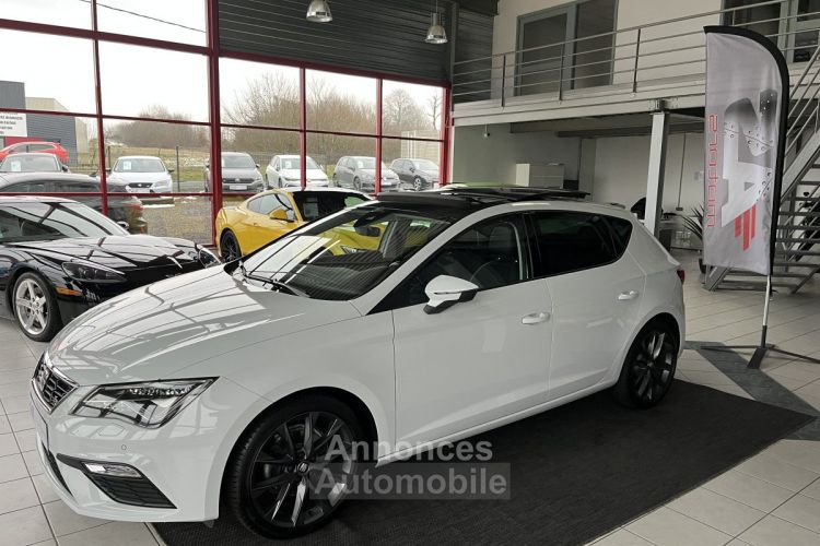 Seat Leon FR 1,5 TSI 150 DSG7 TOIT PANORAMIQUE OUVRANT ATTELAGE GPS CAMERA VIRTUAL COCKPIT HIFI BEATS APP - <small></small> 21.990 € <small>TTC</small> - #21