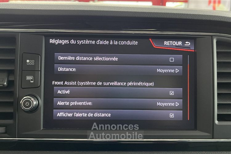 Seat Leon FR 1,5 TSI 150 TOIT PANORAMIQUE OUVRANT GPS APPLE CARPLAY PARK PILOT DMS ACC HIFI BEATS VIRTUAL - <small></small> 20.990 € <small>TTC</small> - #12