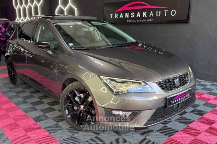 Seat Leon FR 150 ch 2.0 TDI DSG6 ~ Toit ouvrant ~ Caméra de recul ~ CarPlay ~ Feux adaptatif ~ Régulateur adaptatif ~ - <small></small> 18.990 € <small>TTC</small> - #1