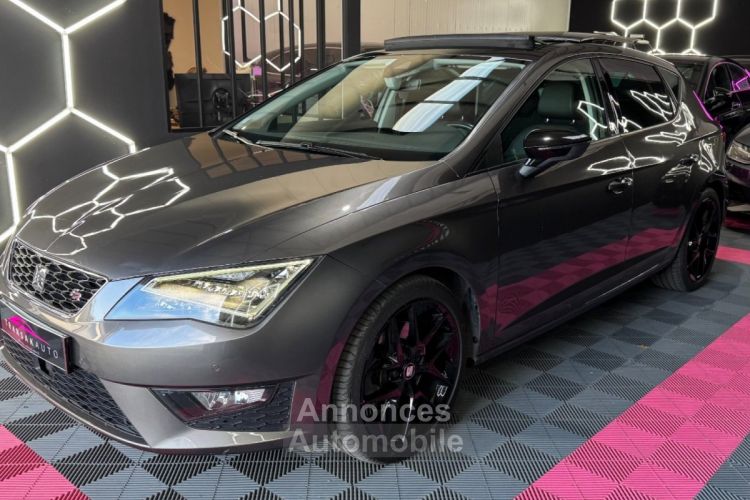 Seat Leon FR 150 ch 2.0 TDI DSG6 ~ Toit ouvrant ~ Caméra de recul ~ CarPlay ~ Feux adaptatif ~ Régulateur adaptatif ~ - <small></small> 18.990 € <small>TTC</small> - #2