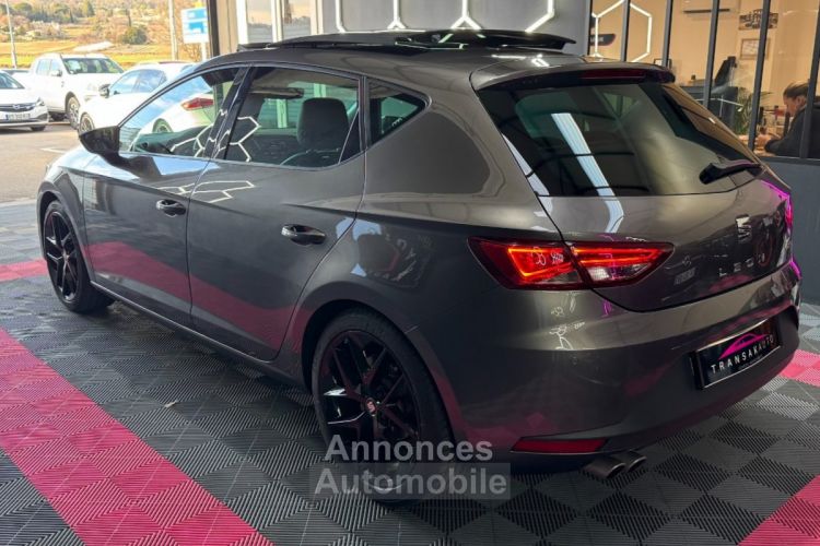 Seat Leon FR 150 ch 2.0 TDI DSG6 ~ Toit ouvrant ~ Caméra de recul ~ CarPlay ~ Feux adaptatif ~ Régulateur adaptatif ~ - <small></small> 18.990 € <small>TTC</small> - #3