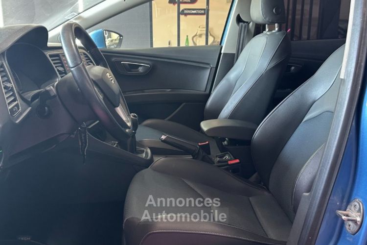 Seat Leon i-tech 150 ch 2.0 tdi bvm courroie faite 5 portes clim auto - <small></small> 9.990 € <small>TTC</small> - #10