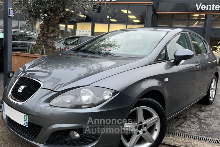 Seat Leon II PHASE 2 1.6 TDI 105 Cv PREMIERE MAIN / 50 700 Kms CRIT AIR 2 - GARANTIE 1 AN - <small></small> 10.970 € <small>TTC</small> - #1