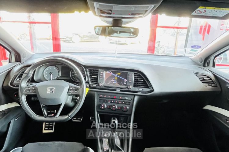 Seat Leon SC 2,0 TSI CUPRA 290 DSG6 GPS FULL LED REGULATEUR DCC SOUND BLUETOOTH PARK ASSIST EXCELLEN - <small></small> 23.990 € <small>TTC</small> - #4